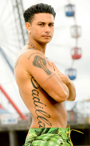 pauly d with his hair down. We conclude with Pauly D and