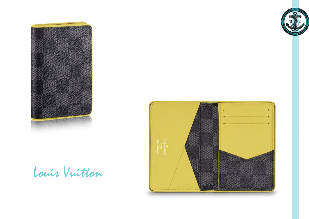 Louis Vuitton Pocket Organizer, Gold, One Size
